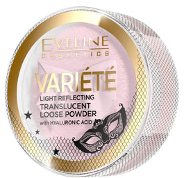 Eveline Cosmetics Variete transparentny puder sypki odbijający światło 6g