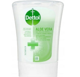 Dettol Antybakteryjne mydło w płynie wkład do bezdotykowego aplikatora Aloes i Witamina E 250ml