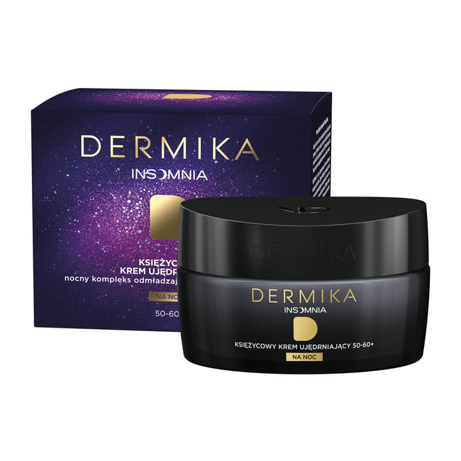 Dermika Insomnia 50-60+ księżycowy krem ujędrniający na noc 50ml