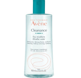 Avene Cleanance Micellar Water płyn micelarny do skóry tłustej i problematycznej 400ml