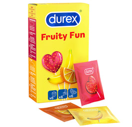 Durex Fruity Fun smakowe prezerwatywy 18 szt