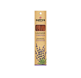 Sattva Natural Indian Incense naturalne indyjskie kadzidełko Lawenda 15szt