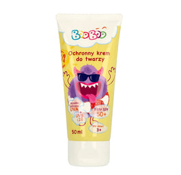 BOOBOO Ochronny krem do twarzy SPF50+ dla dzieci od trzeciego roku życia 50ml