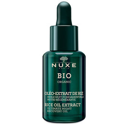 Nuxe Bio Organic regenerujące serum do twarzy na noc z ekstraktem z oleju ryżowego 30ml