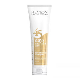 Revlon Professional Revlonissimo 45 Days Conditioning Shampoo szampon i odżywka podtrzymująca kolor Golden Blondes 275ml
