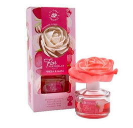 La Casa de los Aromas Flor Perfumada dyfuzor zapachowy w formie kwiata Truskawki i Śmietana 65ml