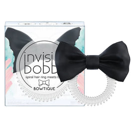 Invisibobble Bowtique gumka do włosów z kokardą True Black