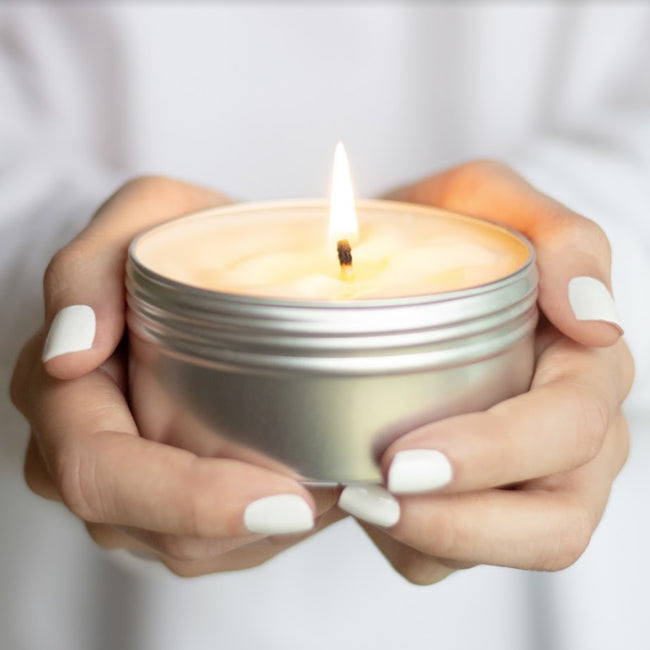 Nacomi Shea Butter Massage Candle świeca do masażu z masłem shea Pomarańcza 150g