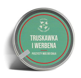 Mydlarnia Cztery Szpaki Mus do ciała Truskawka i Werbena 150ml