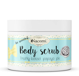 Nacomi Body Scrub peeling do ciała Świeże Ciasto z Papają 200g