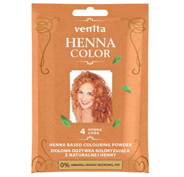 Venita Henna Color ziołowa odżywka koloryzująca z naturalnej henny 4 Henna Chna