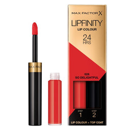 Max Factor Lipfinity Lip Colour dwufazowa pomadka w płynie o długotrwałym efekcie 026 So Delightful