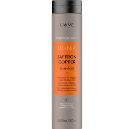 Lakme Teknia Saffron Copper Shampoo Refresh szampon odświeżający kolor do włosów miedzianych 300ml