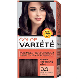 Chantal Variete Color Permanent Colour Cream farba trwale koloryzująca 3.3 Ciemna Czekolada 110g