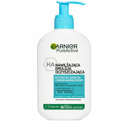 Garnier Pure Active nawilżająca emulsja oczyszczająca do twarzy 250ml