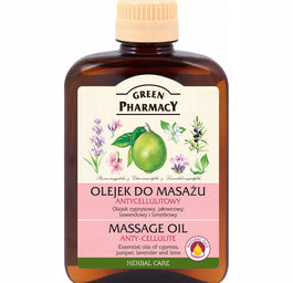 Green Pharmacy Massage Oil olejek do masażu ciała antycellulitowy 200ml