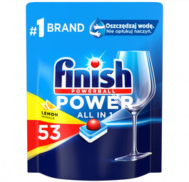 Finish Power All in 1 tabletki do zmywarki Lemon 53szt