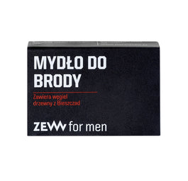 Zew For Men Mydło do brody z węglem drzewnym z Bieszczad 85ml