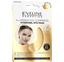 Eveline Cosmetics Hydrożelowe rozświetlające płatki pod oczy