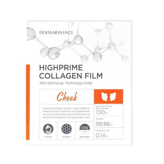 DERMARSSANCE Highprime Collagen Film Cheek płatki na policzki 5szt.