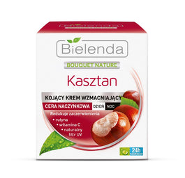 Bielenda Bouquet Nature Kasztan kojący krem wzmacniający na dzień i noc 50ml