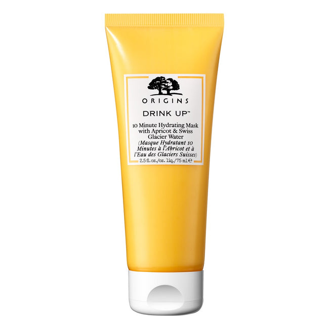 Origins Drink Up™ 10 Minute Hydrating Mask With Apricot & Glacier Water 10-minutowa maska nawilżająca z morelą i wodą ze szwajcarskich lodowców 75ml