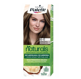 Palette Permanent Naturals Color Creme farba do włosów trwale koloryzująca 6-0 Ciemny Blond