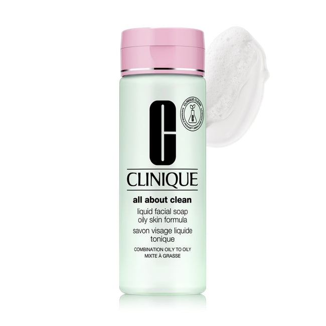Clinique All About Clean™ Liquid Facial Soap Oily mydło w płynie do twarzy dla skóry tłustej 200ml