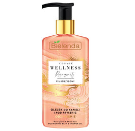 Bielenda Cosmic Wellness olejek do kąpieli i pod prysznic Rose Quartz i Księżycowy Pył 250ml