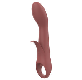 Dream Toys Nude Sierra G-Spot Duo Vibrator wibrator ze stymulacją łechtaczki