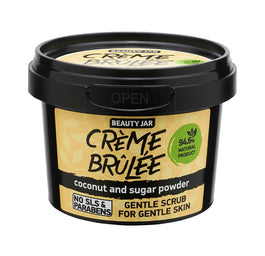 BEAUTY JAR Creme Brulee delikatny scrub do twarzy do skóry delikatnej 120g