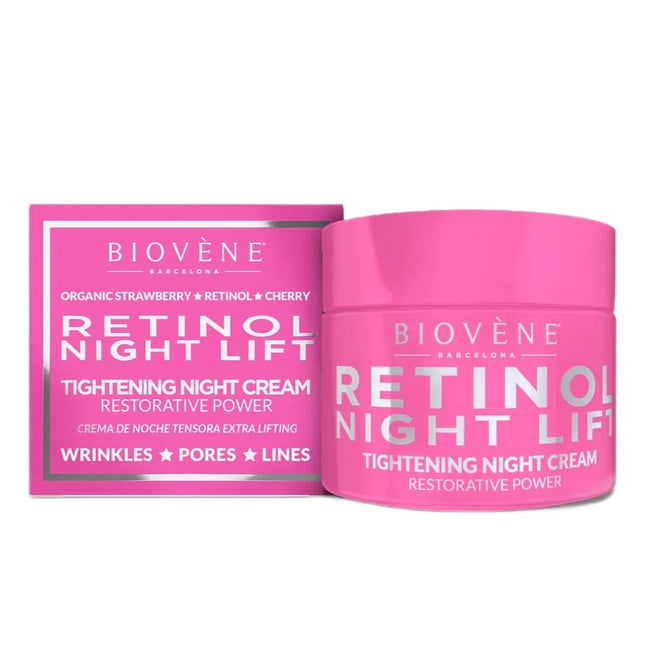 Biovene Retinol Night Lift krem do twarzy na noc z retinolem 50ml