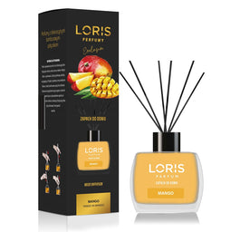 LORIS Reed Diffuser dyfuzor zapachowy z patyczkami Mango 120ml