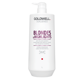 Goldwell Dualsenses Blondes & Highlights Anti-Yellow Shampoo szampon do włosów blond neutralizujący żółty odcień 1000ml