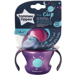 Tommee Tippee First Cup pierwszy kubek z uchwytami 4m+ Fioletowy 150ml