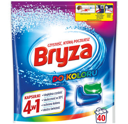 Bryza 4w1 kapsułki do prania koloru 40szt