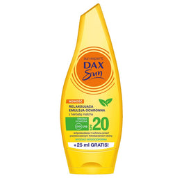 Dax Sun Relaksująca emulsja ochronna z herbatą matcha SPF20 175ml