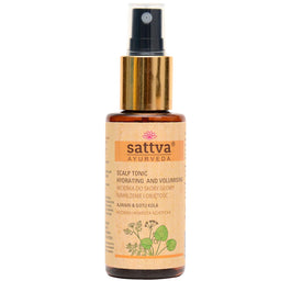 Sattva Scalp Tonic Hydrating and Volumising wcierka do skóry głowy nawilżenie i objętość Ajwain & Gotukola 100ml