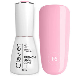Clavier Luxury French Base kolorowa baza hybrydowa F6 Marshmallow 10ml