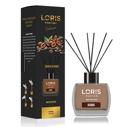 LORIS Reed Diffuser dyfuzor zapachowy z patyczkami Kawa 120ml