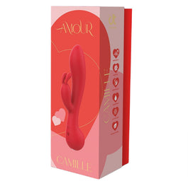 Dream Toys Amour Rabbit Vibe Camille wibrator króliczek Red