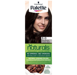 Palette Permanent Naturals Color Creme farba do włosów trwale koloryzująca 800/ 3-0 Ciemny Brąz