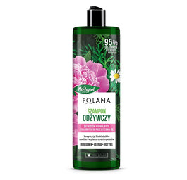 Polana Szampon odżywczy do włosów Rumianek + Peonia + Biotyna 400ml