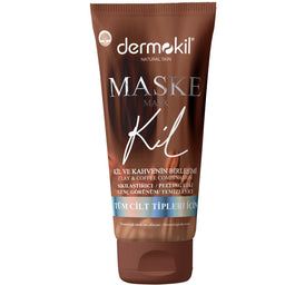 Dermokil Natural Skin Clay And Coffee Clay Mask maska do twarzy z glinki i kawy 75ml