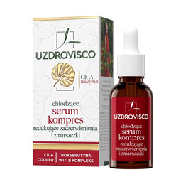 UZDROVISCO Cica Naczynka chłodzące serum kompres przeciw zaczerwienieniom
i zmarszczkom 30ml