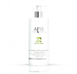 APIS Acne-Stop oczyszczający tonik antybakteryjny z zieloną herbatą 500ml