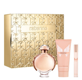 Paco Rabanne Olympea zestaw woda perfumowana spray 80ml + balsam do ciała 100ml + woda perfumowana 10ml