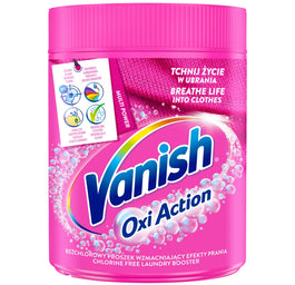 Vanish Oxi Action odplamiacz do tkanin w proszku 470g