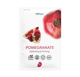 Stay Well Climate Neutral Face Mask nawilżająca i ujędrniająca maska na twarz w płachcie Pomegranate 23g