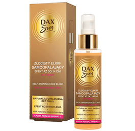 Dax Sun Złocisty eliksir samoopalający do twarzy 110ml